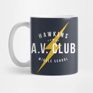 Hawkins A.V. Club (aged look) Mug